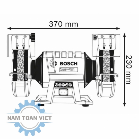 Máy mài hai đá Bosch GBG 60-20