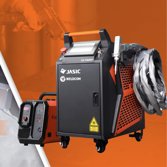 ​Máy hàn laser Jasic LS-20000F tích hợp đầu cấp 2 dây (thế hệ thứ 3)