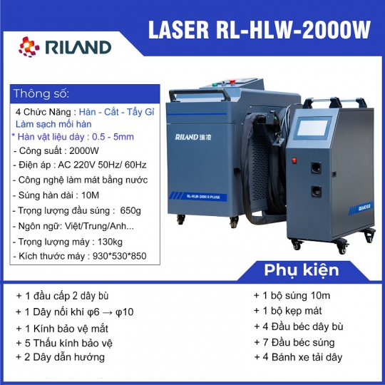 Máy hàn laser RILAND RL-HLW-2000