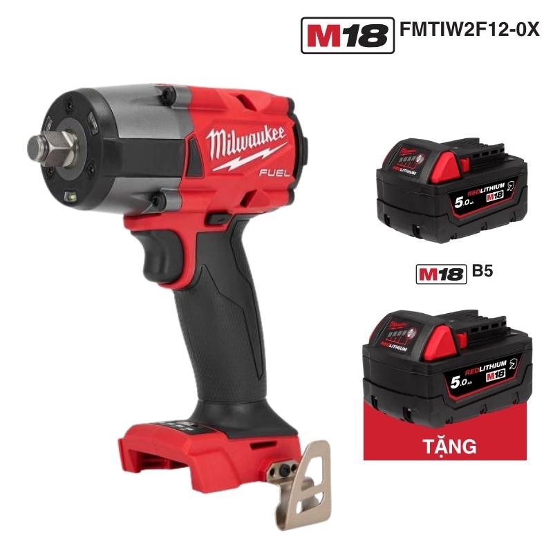 Combo máy siết bu lông Milwaukee  M18 FMTIW2F12-0X