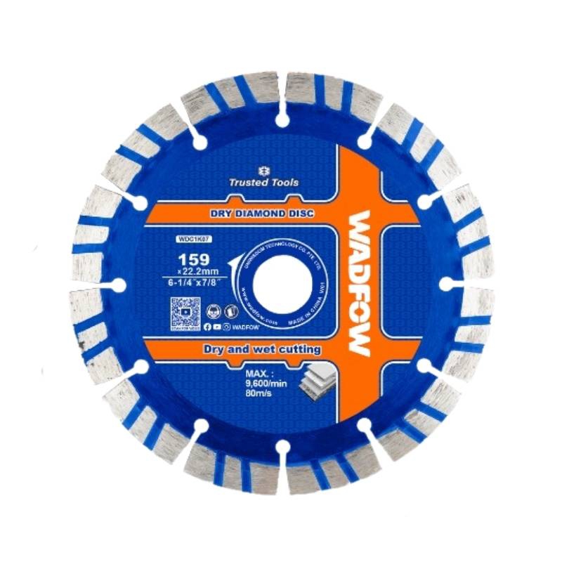 Lưỡi cắt gạch khô 159mm WADFOW WDC1K07