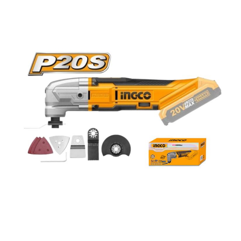 Máy cắt gọc đa năng dùng pin 20V (chưa kèm pin & sạc )INGCO CMLI2001