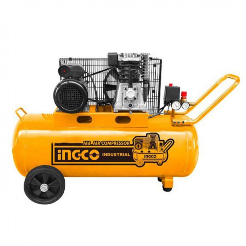 Máy nén khí dây curoa 100L INGCO AC301008T