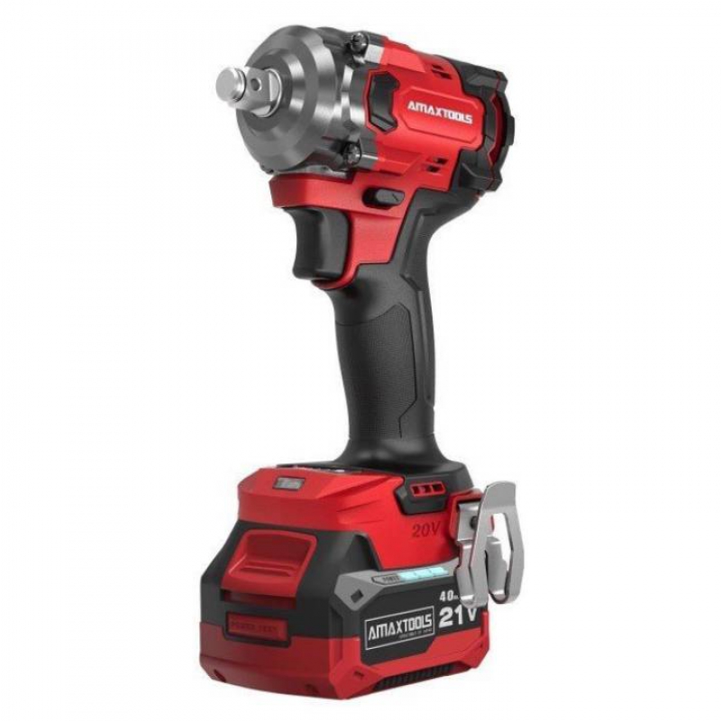 Máy siết bu lông dùng pin 21V Amaxtools ABL40012SM