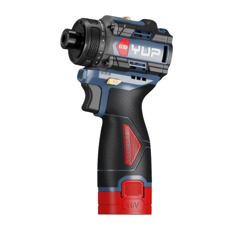 Máy vặn vít YUP YP16 W50B (bộ 2 pin/2Ah &amp; sạc)