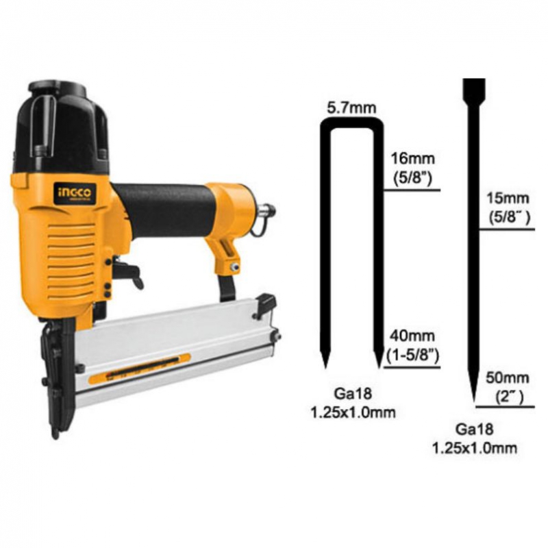 Súng bắn đinh 2in1 INGCO ACN50401