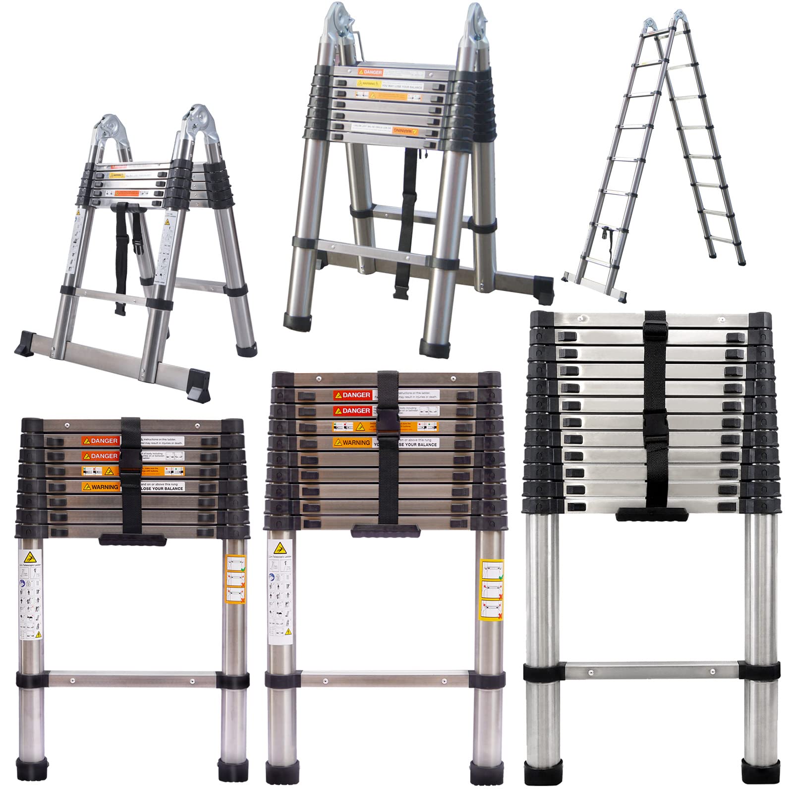 Sự khác biệt giữa thang nhôm và thang inox là gì?