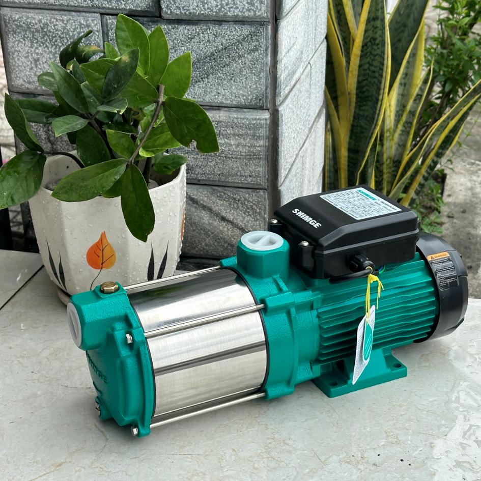 Máy Bơm Shimge PRM203 – Bơm Nước Đẩy Cao Cho Nhà Cao Tầng &amp; Hộ Gia Đình