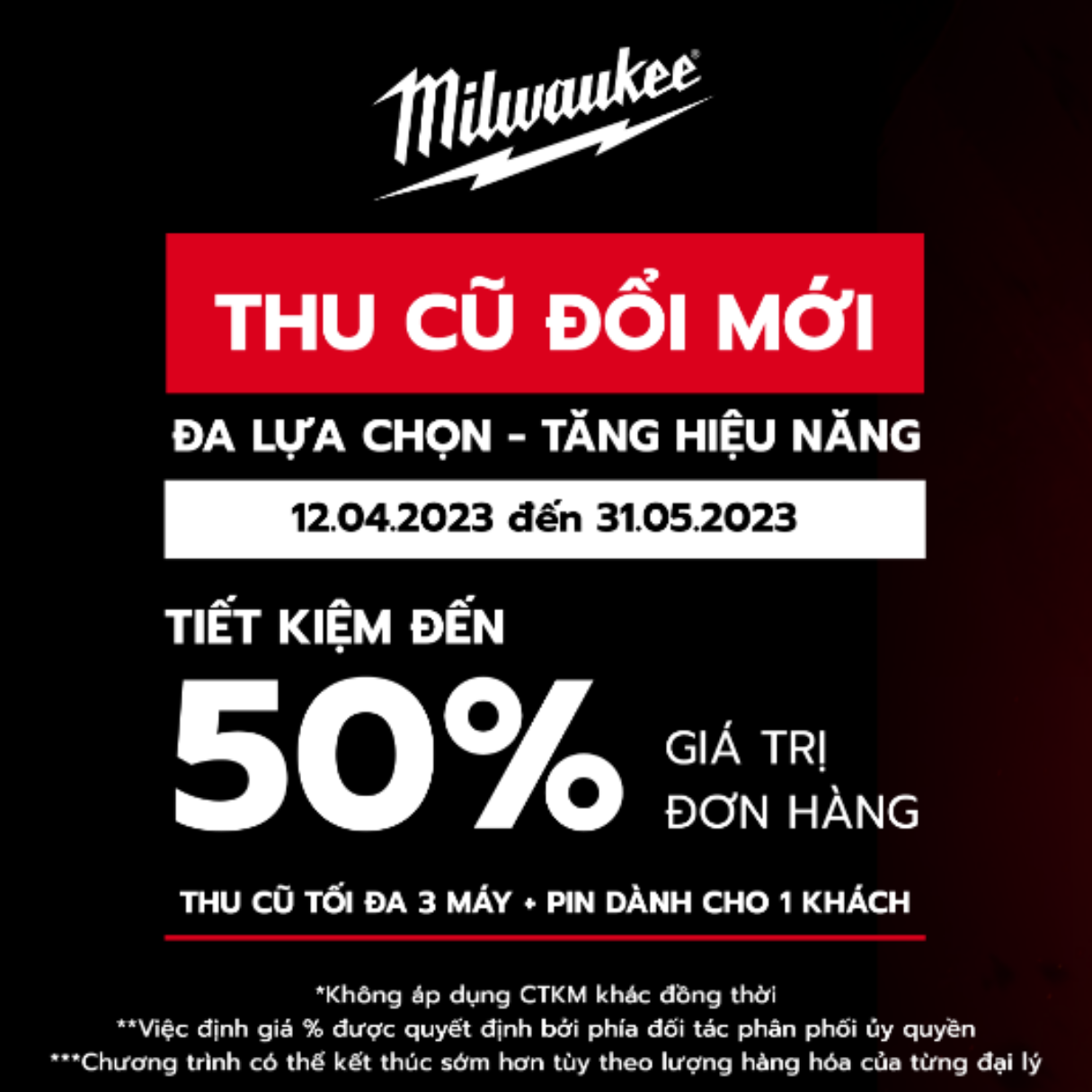 Chương Trình Thu Cũ Đổi Mới Tháng 4-5/2023