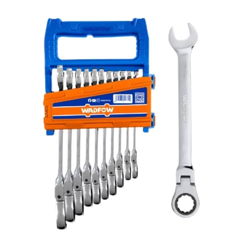 Bộ 12 cờ lê miệng vòng 2 chiều lắc léo WADFOW WSP5212