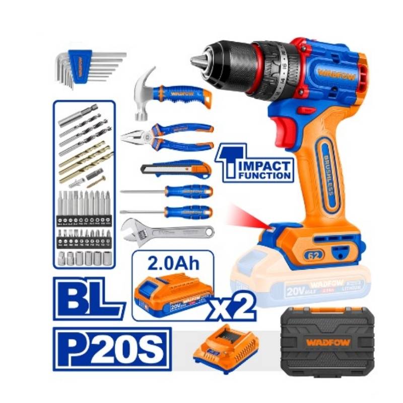 Bộ 91 món Máy khoan dùng pin WADFOW WDT4B91