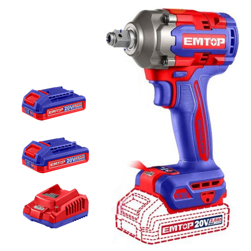 Bộ máy Bulong và siết vít EMTOP ECIWL20236