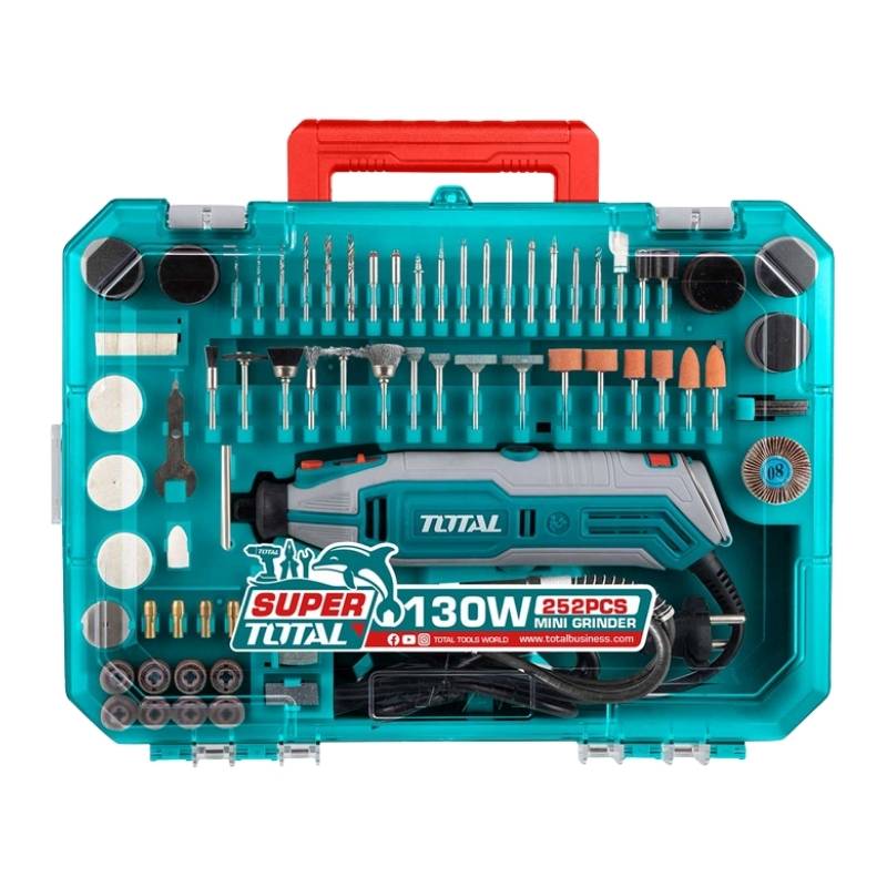 Bộ máy mài khuôn mini 130W Total TG5133261