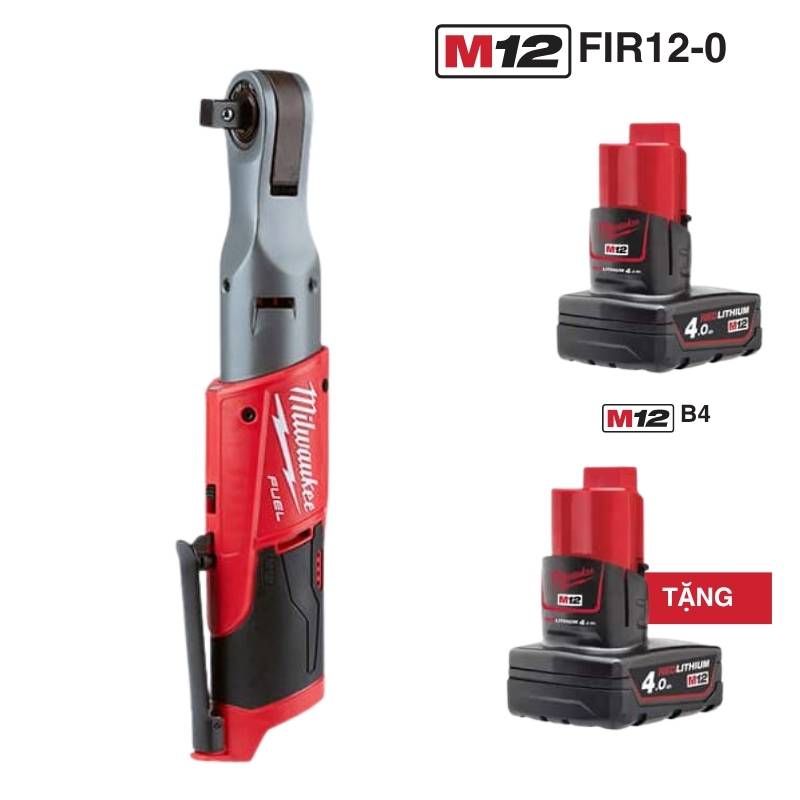 Combo máy siết bu lông Milwaukee M12 FIR12-0