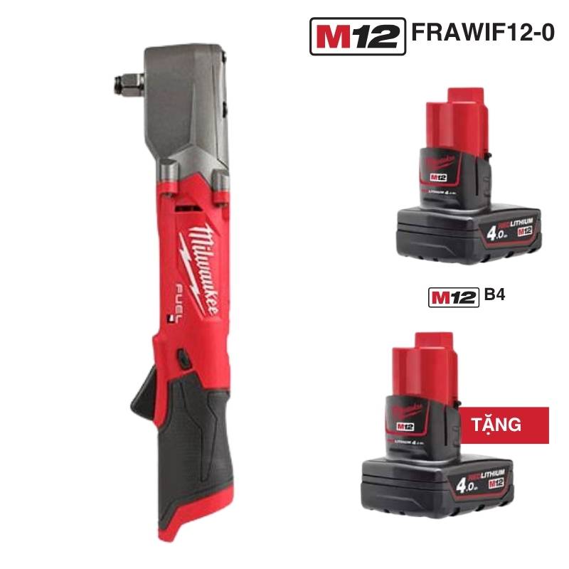 Combo máy siết bu lông Milwaukee M12 FRAIWF12-0