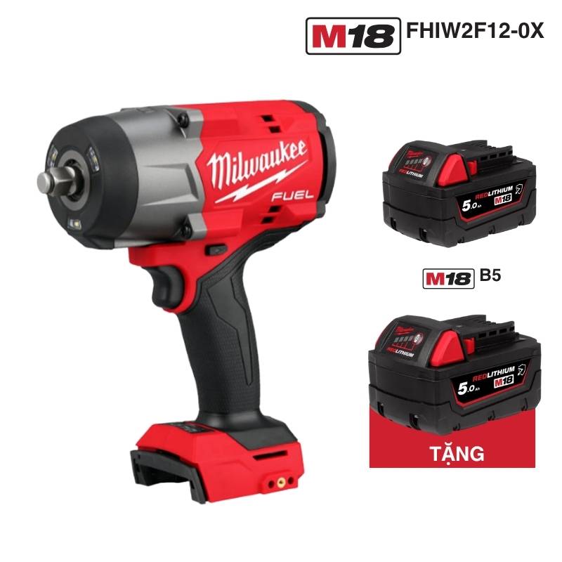 Combo máy siết bu lông Milwaukee M18 FHIW2F12-0X