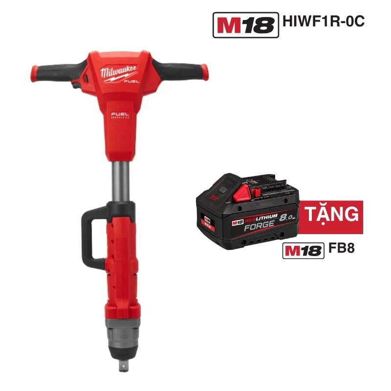 Combo máy siết bu lông Milwaukee M18 HIWF1R-0C
