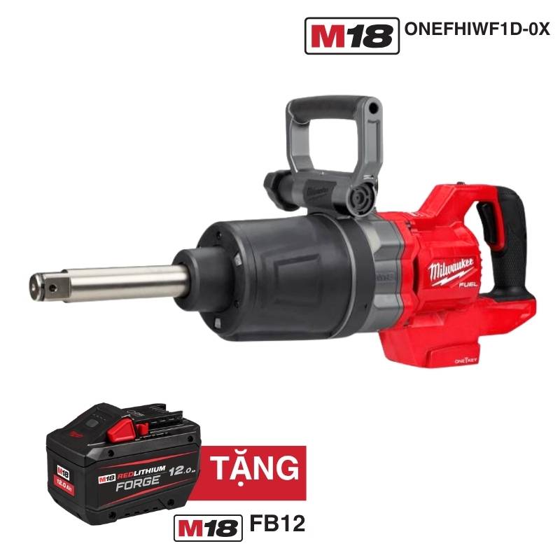Combo máy siết bu lông Milwaukee M18 ONEFHIWF1D-0C
