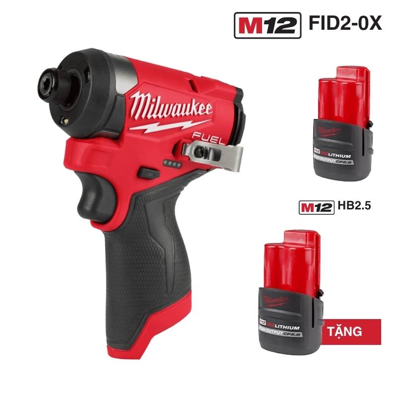 Combo máy vặn vít Milwaukee M12 FID2-OX