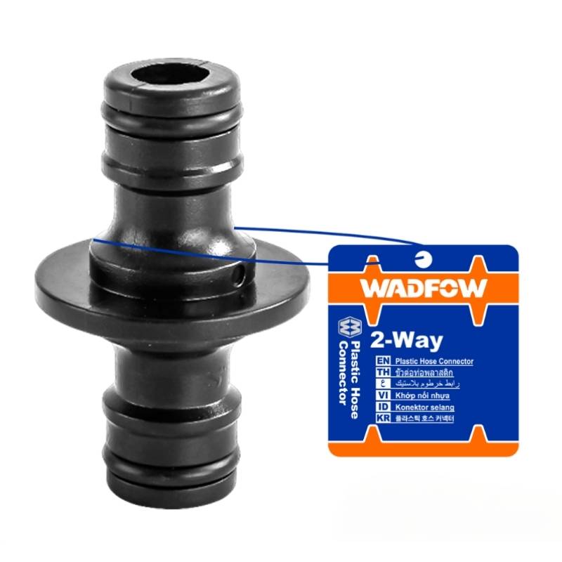 Đầu nối ống nhựa 2 đầu WADFOW WQC1E02