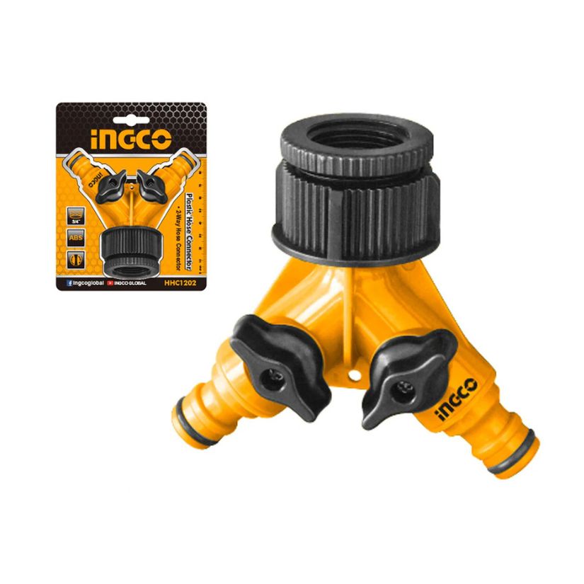 Đầu nối ống nước 2 đầu INGCO HHC1202
