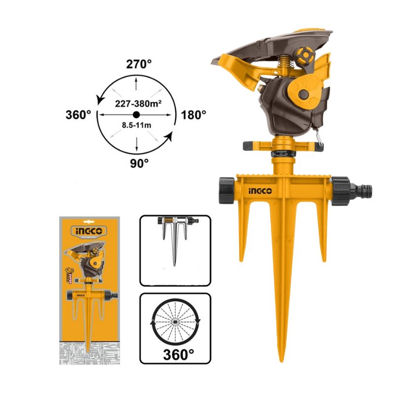 Đầu phun tưới nước 360° INGCO HPS13601
