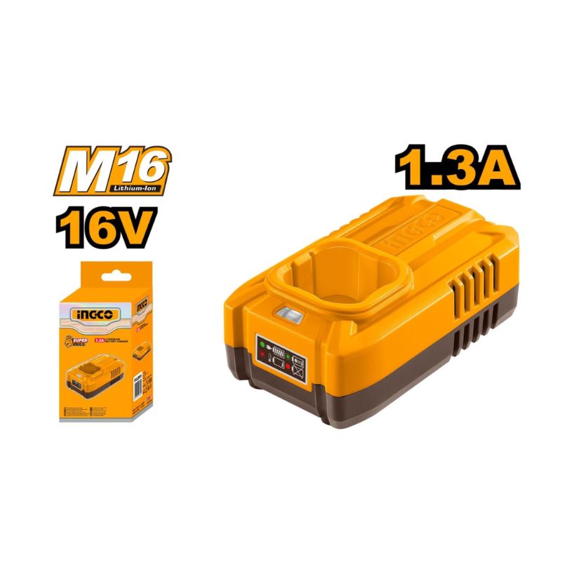 Đầu sạc Lithium-Ion 16V/1.3A INGCO FCLI1613