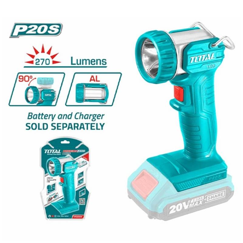 Đèn làm việc dùng pin 20V Total TWLI2038 (Chưa Pin & Sạc)
