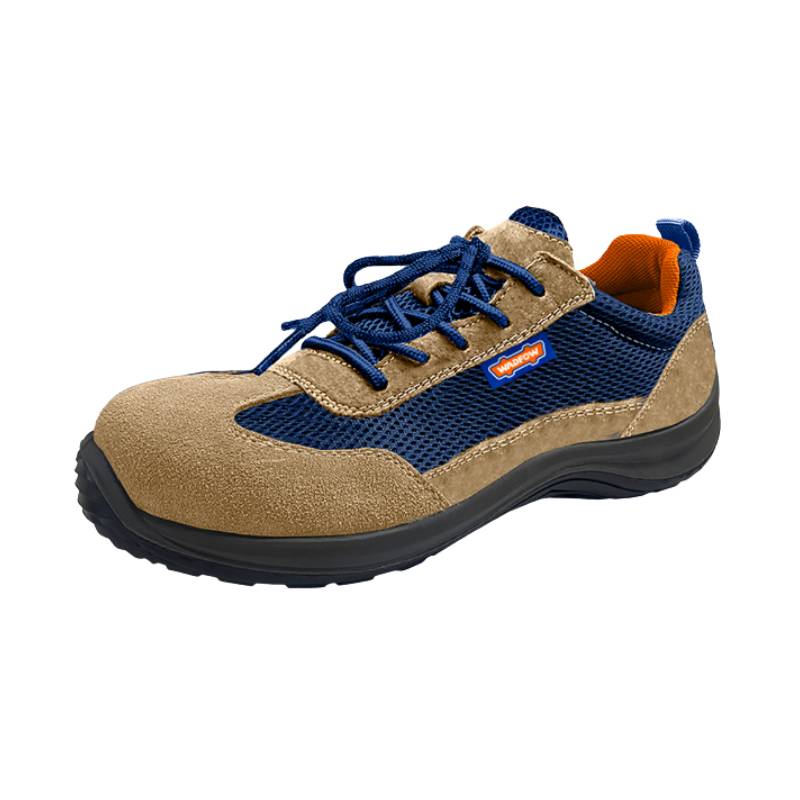 Giày bảo hộ da lộn mũi đế thép size 39 WADFOW WSB5539