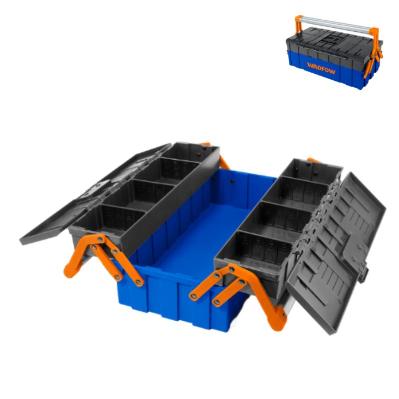 Hộp nhựa ABS đựng dụng cụ 3 khay WADFOW WTB4303