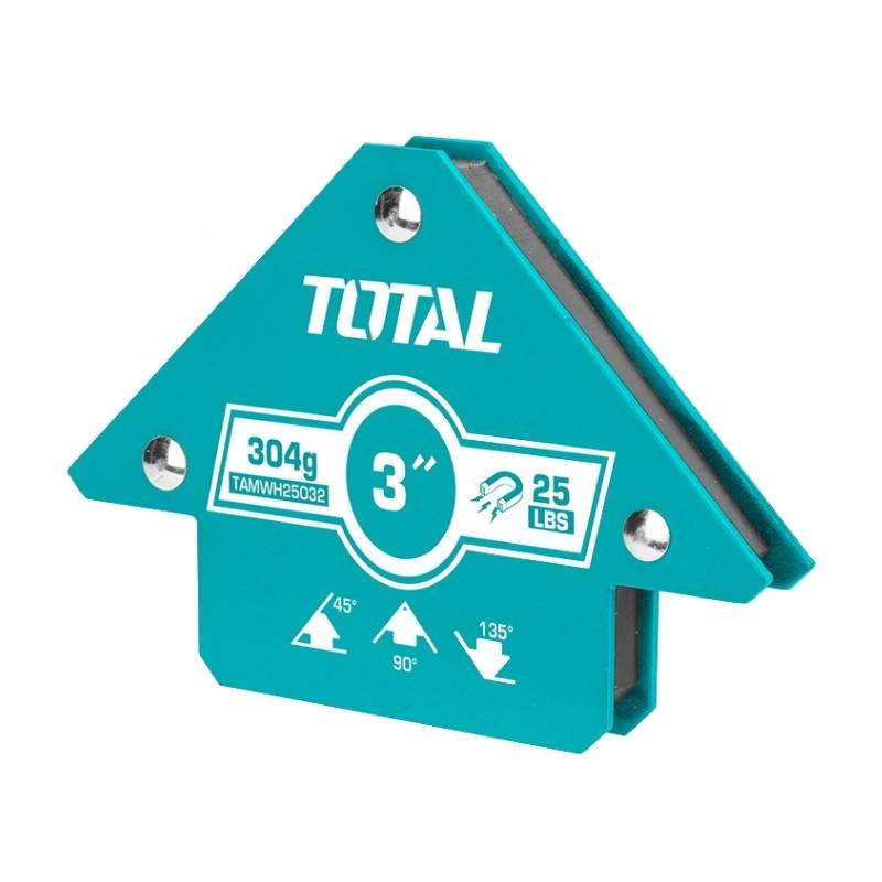 Ke góc nam châm hàn 3 góc Total TAMWH25032