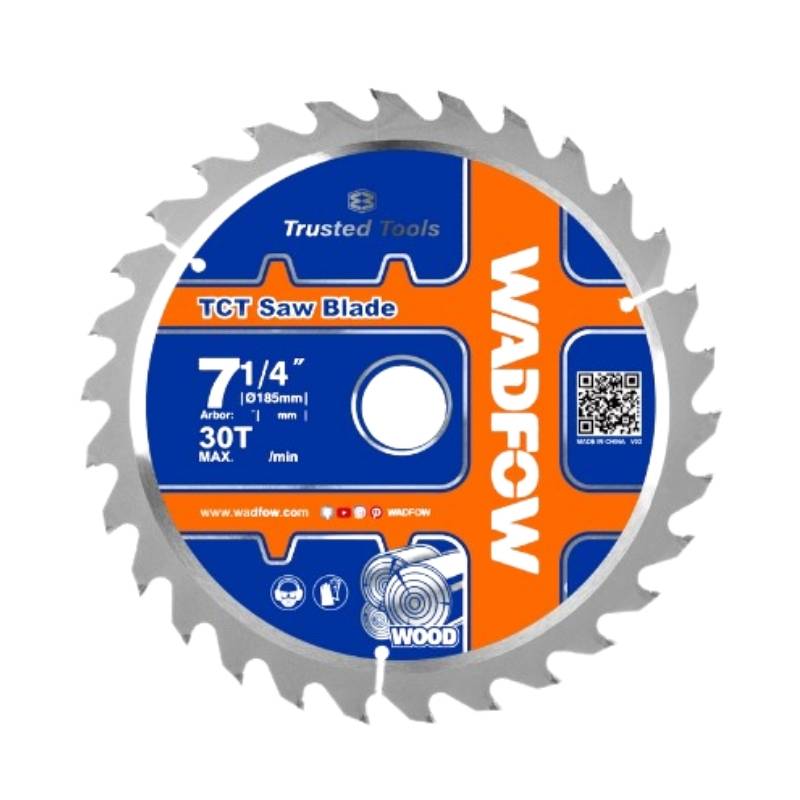 Lưỡi cưa gỗ TCT 185mm-30T WADFOW WTC1K02