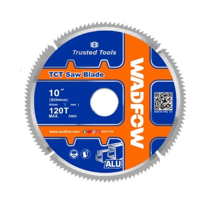 Lưỡi cưa  nhôm TCT 254mm-120T WADFOW WTC2K04