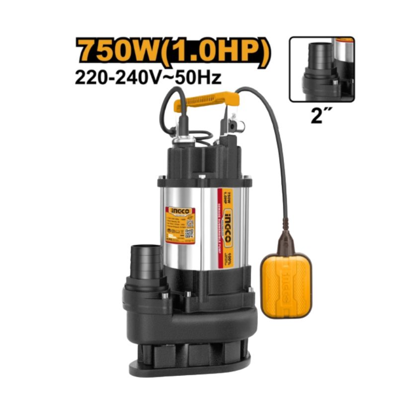Máy bơm chìm nước thải INGCO SPDS7508