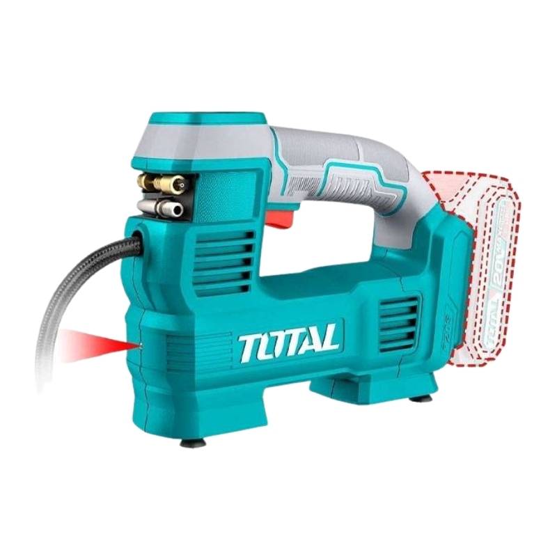 Máy Bơm Hơi Dùng Pin 20V Total TACLI2012 (Chưa Pin Sạc)