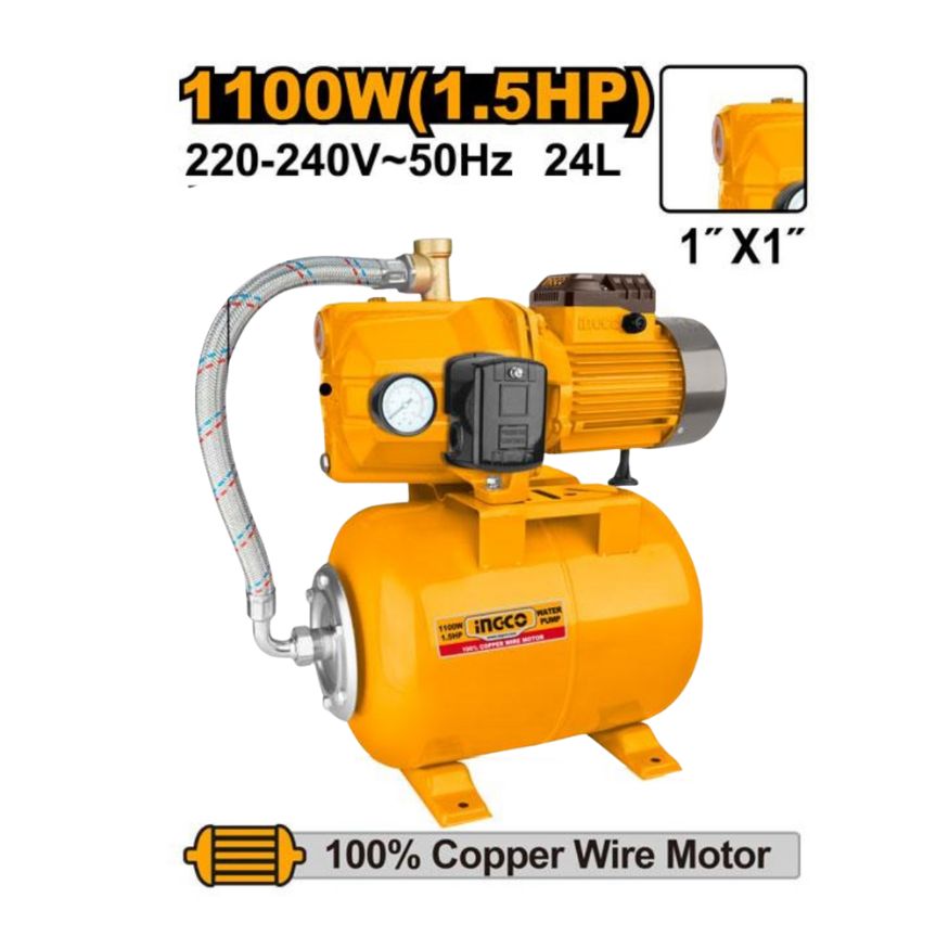 Máy bơm nước 1100W(1.5HP) INGCO JPT11008