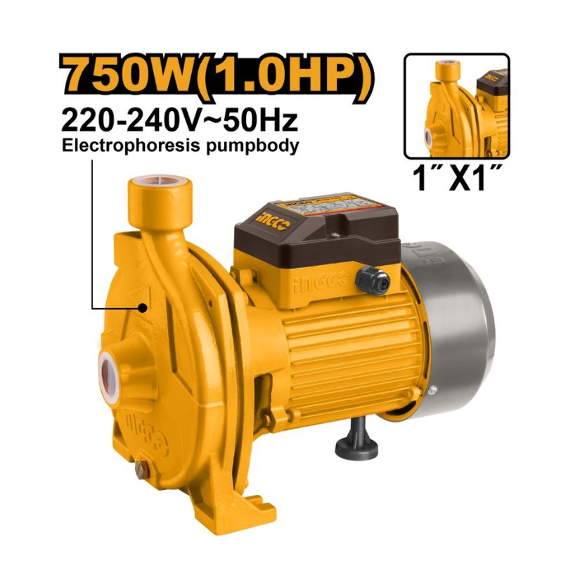 Máy bơm nước ly tâm INGCO CPM7508