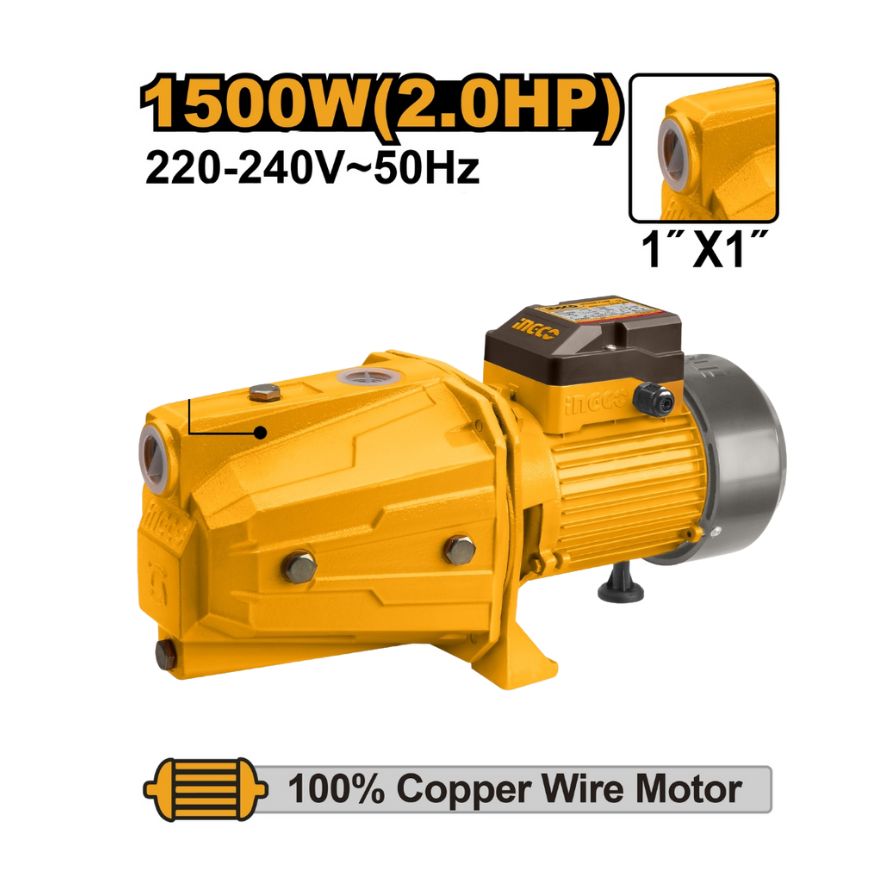 Máy bơm phun INGCO JP15008