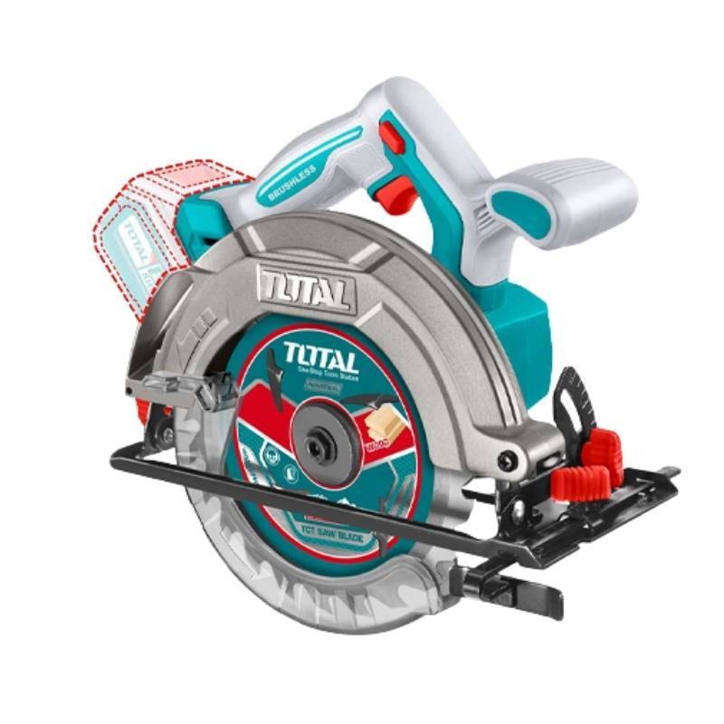 Máy cưa đĩa 165mm dùng pin 20V Total TSLI1652 (Chưa Pin & Sạc)