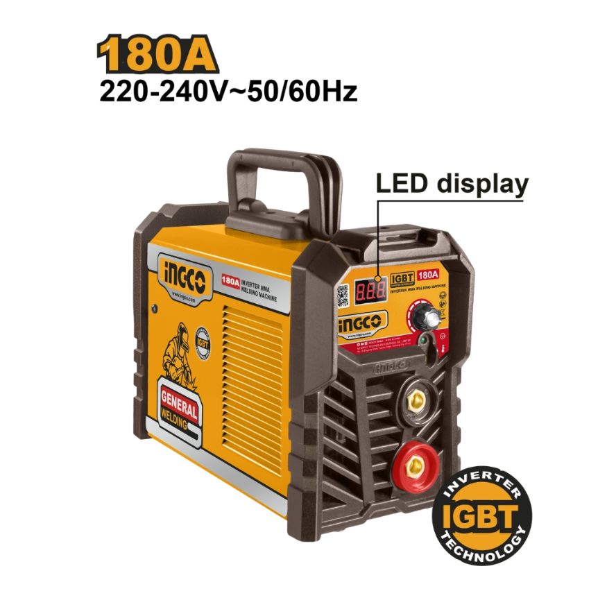 Máy hàn điện tử MMA 180A INGCO ING-MMA18028
