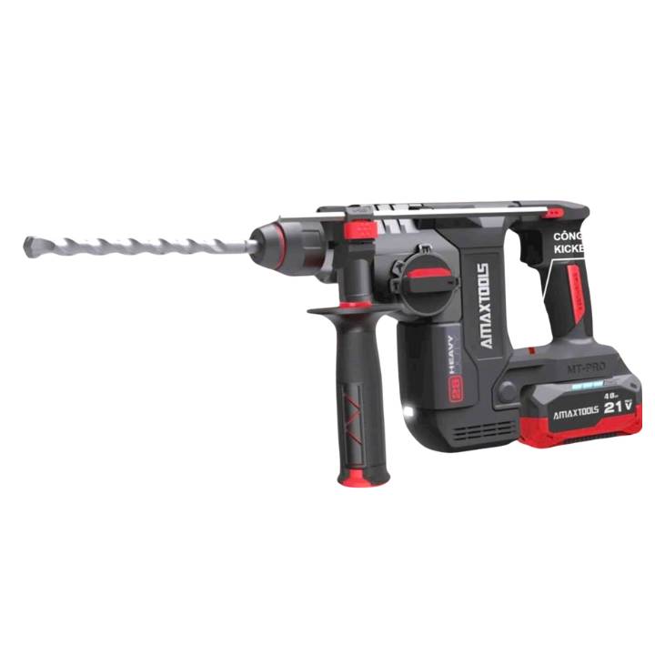 Máy khoan bê tông dùng pin 21V Amaxtools A3CN28SM -  LIMITED