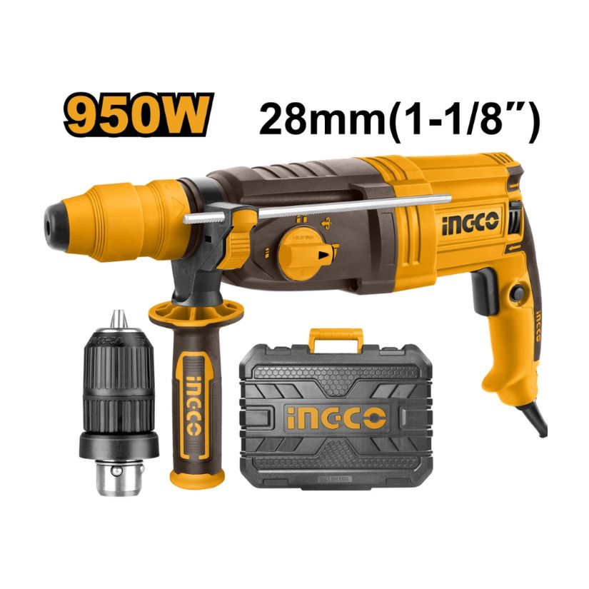 Máy khoan đục 950W INGCO RGH9528-2
