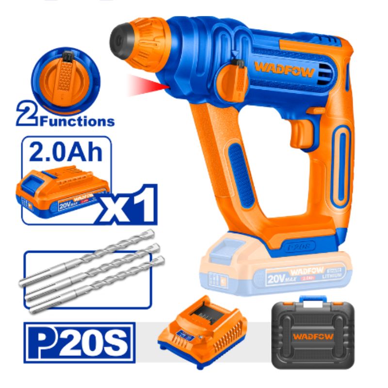 Máy khoan đục bê tông dùng pin WADFOW WLM1B162