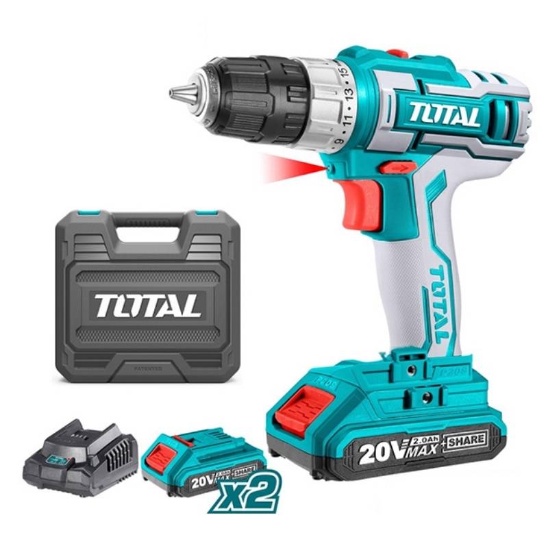 Máy khoan dùng pin 20V Total TDLI200215