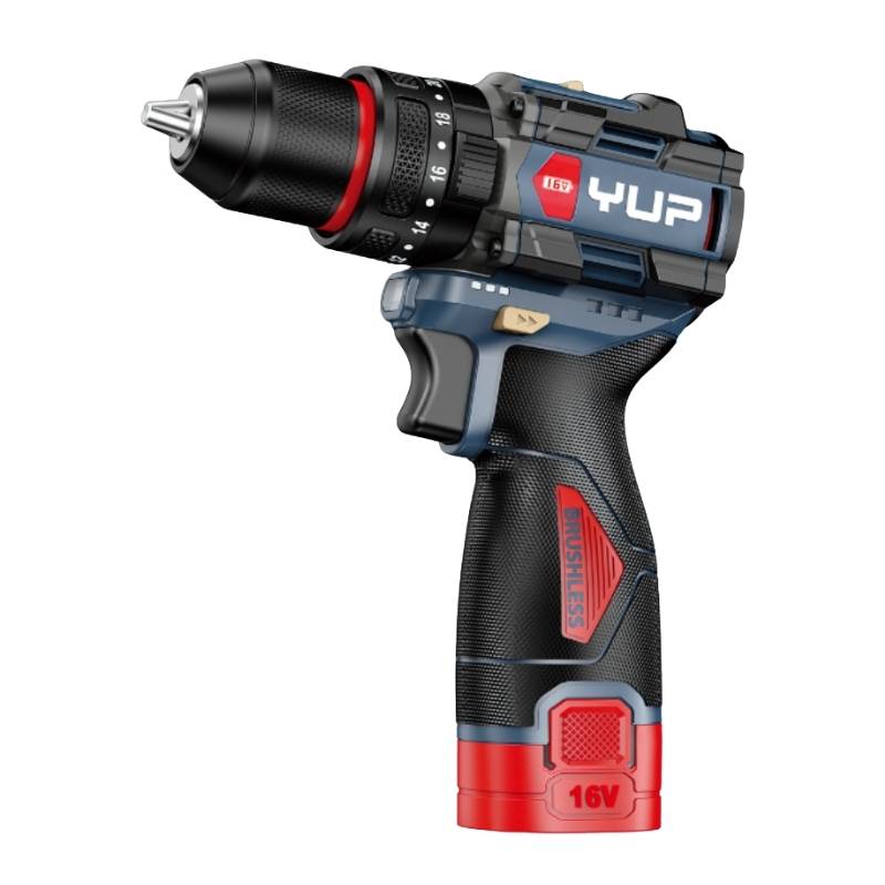 Máy khoan pin YUP YP16 DR10A (bộ 2 pin/2Ah & sạc)