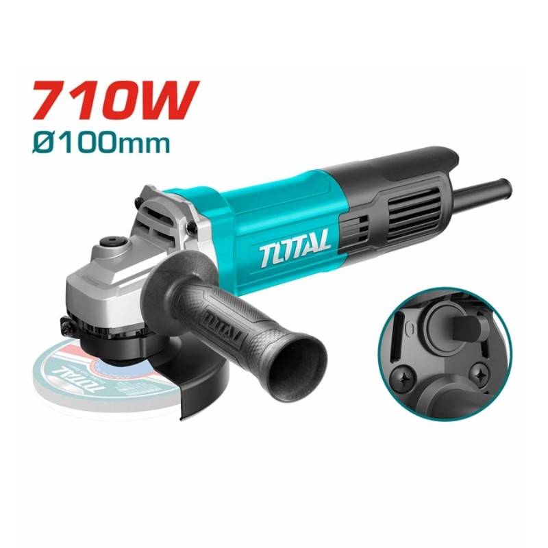 Máy mài góc công tắc đuôi Total TG10710076 