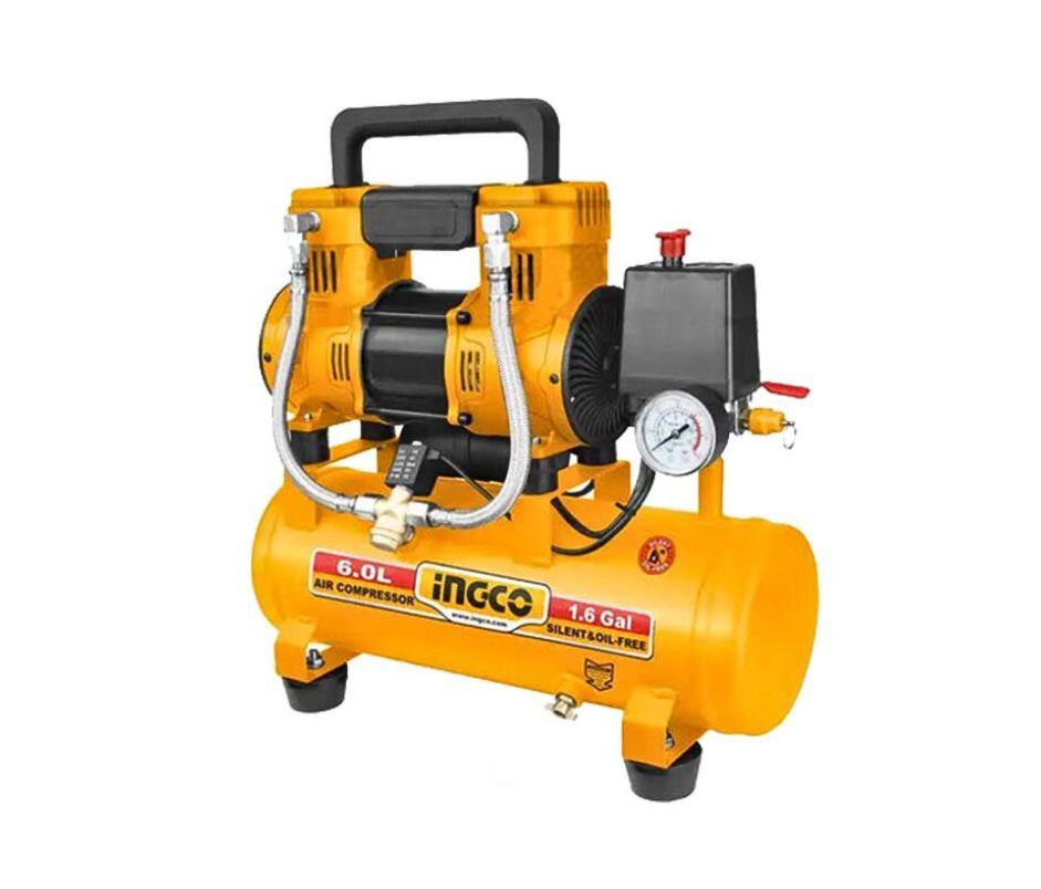 Máy nén khí không dầu 6L INGCO ACS111062