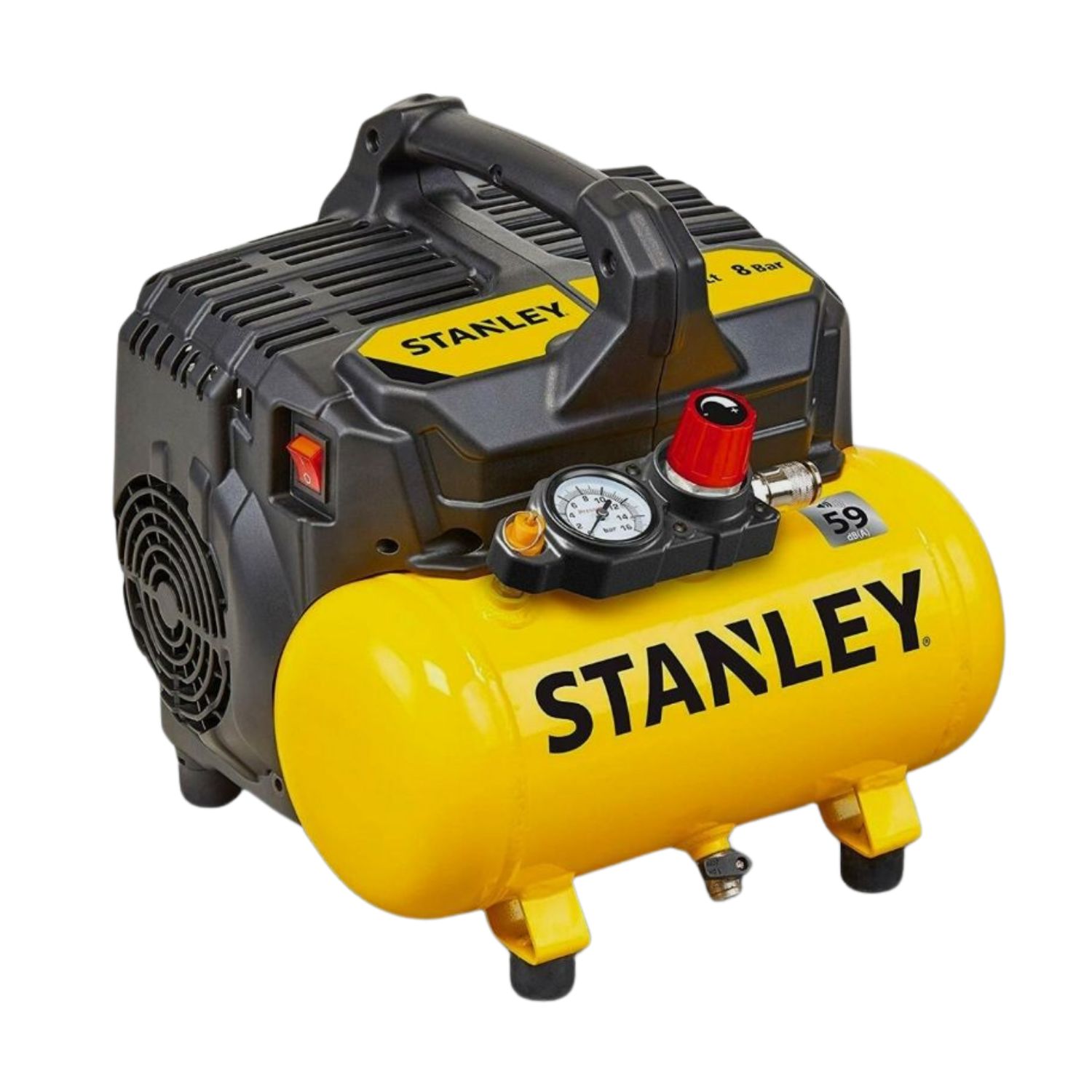 Máy nén khí không dầu 6L Stanley DST100/8/6