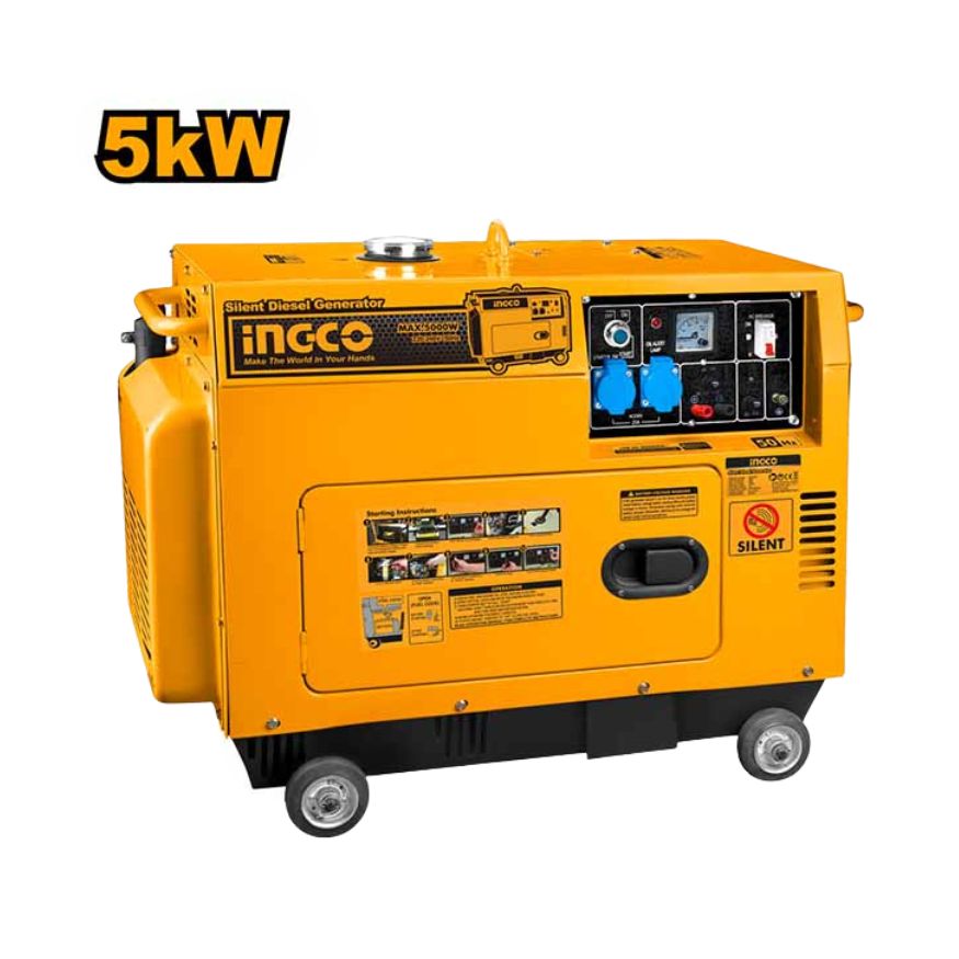 Máy phát điện dùng dầu diesel INGCO GSE50001