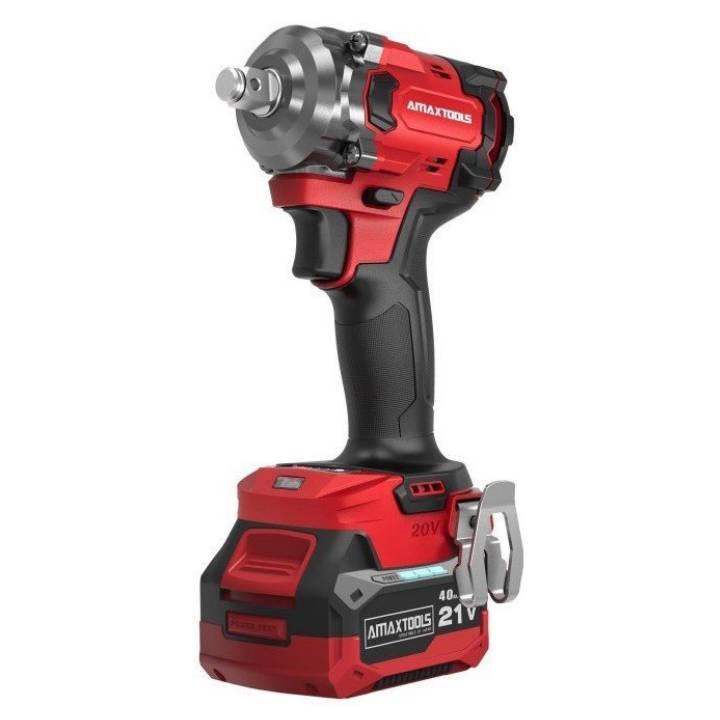 Máy siết bu lông dùng pin 21V Amaxtools ABL40012SM